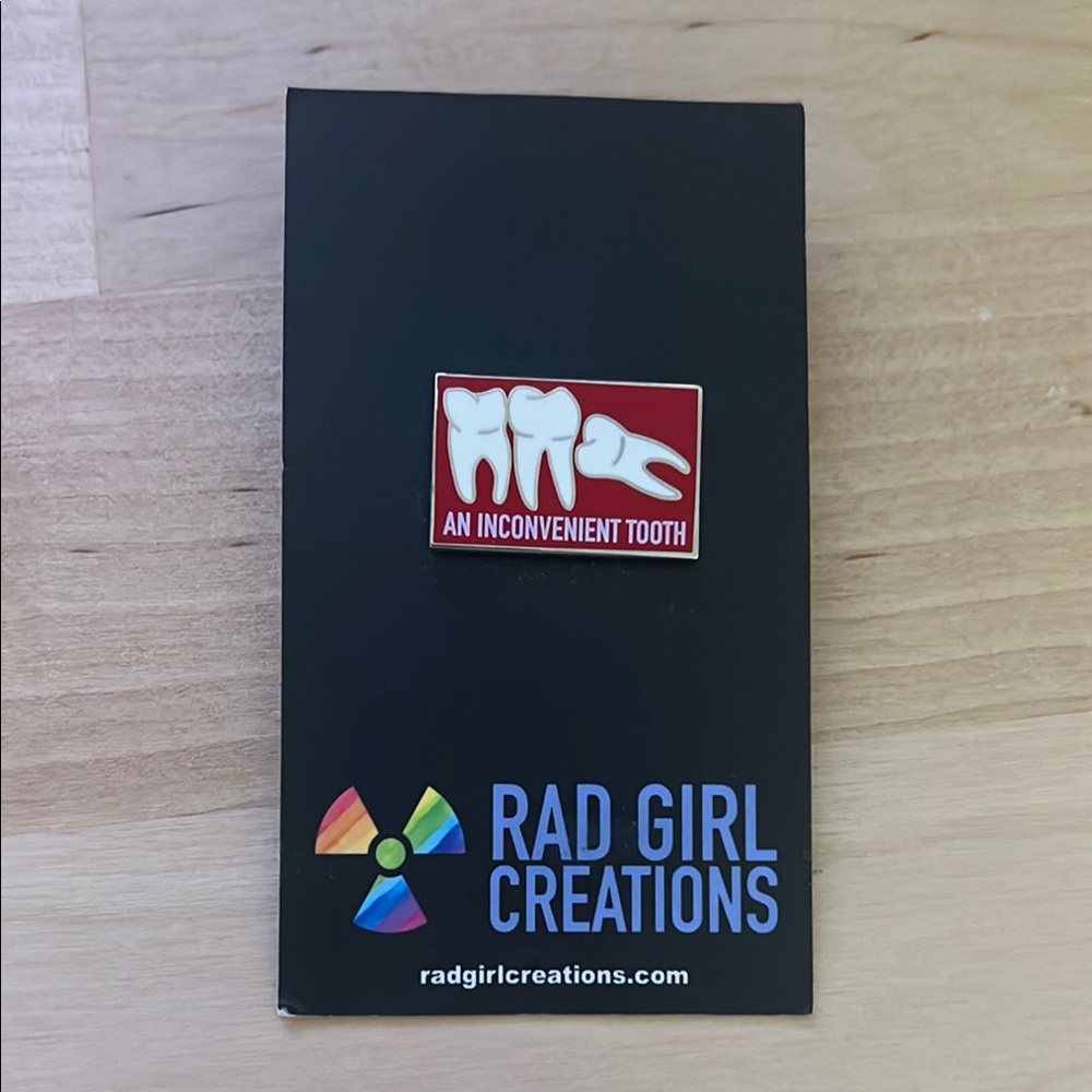 Rad Girl Creations Tooth Pin